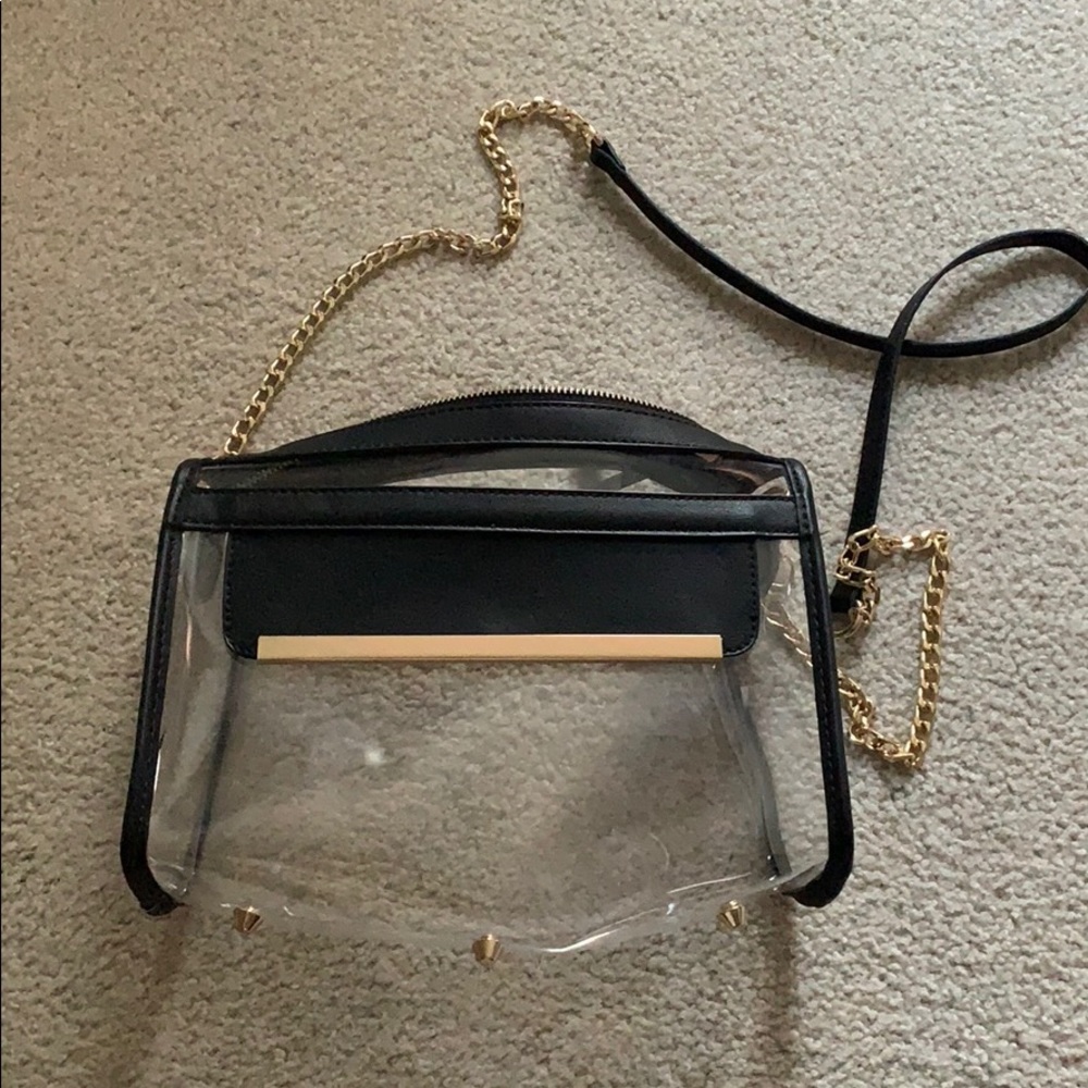 Clear stadium purse
